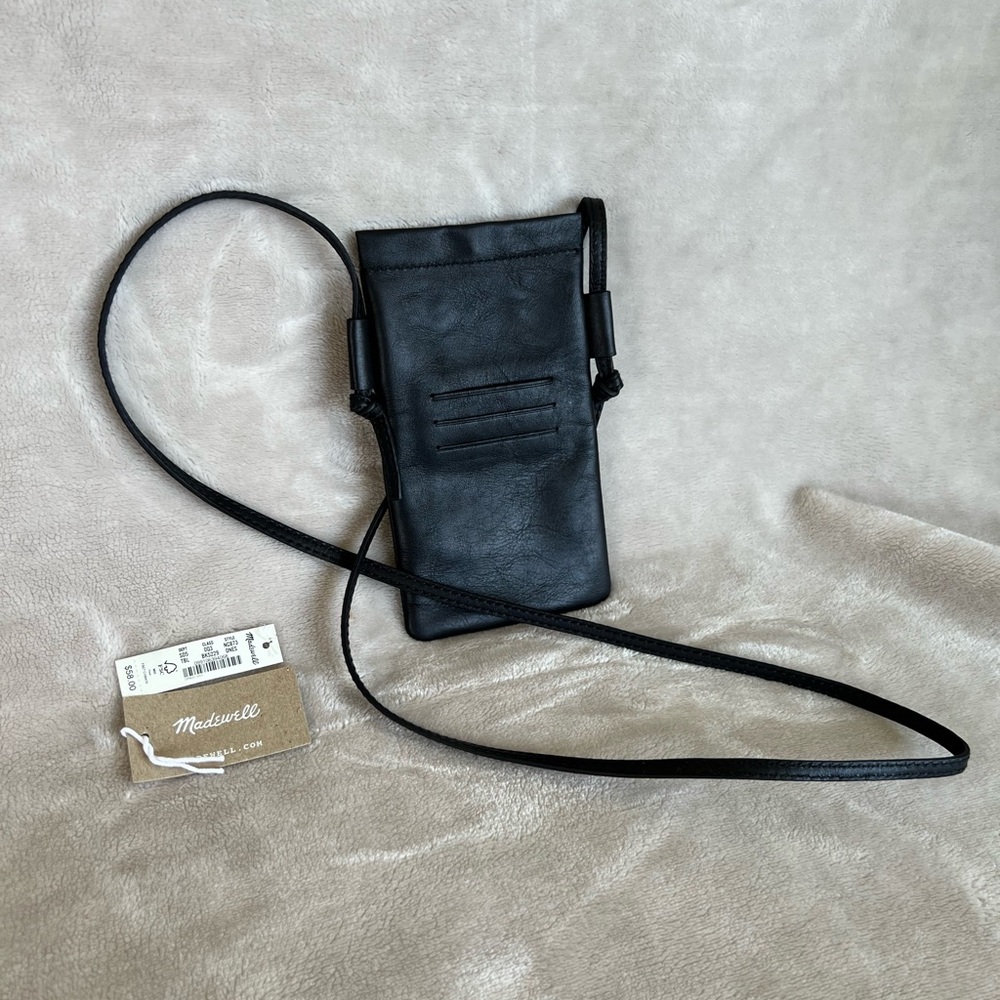 Madewell Leather Smartphone Crossbody Bag NWT